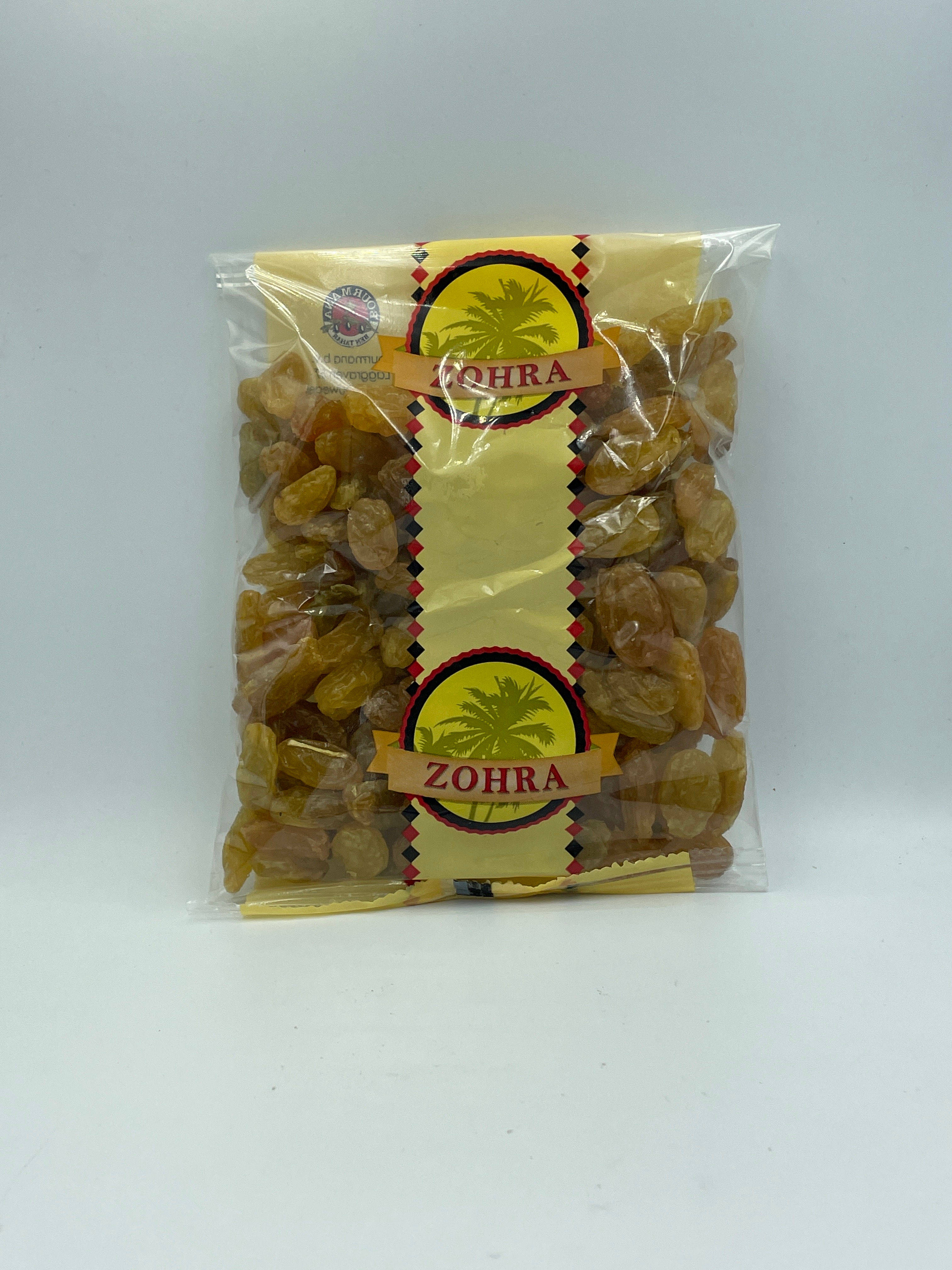 Gele rozijnen jumbo 300g