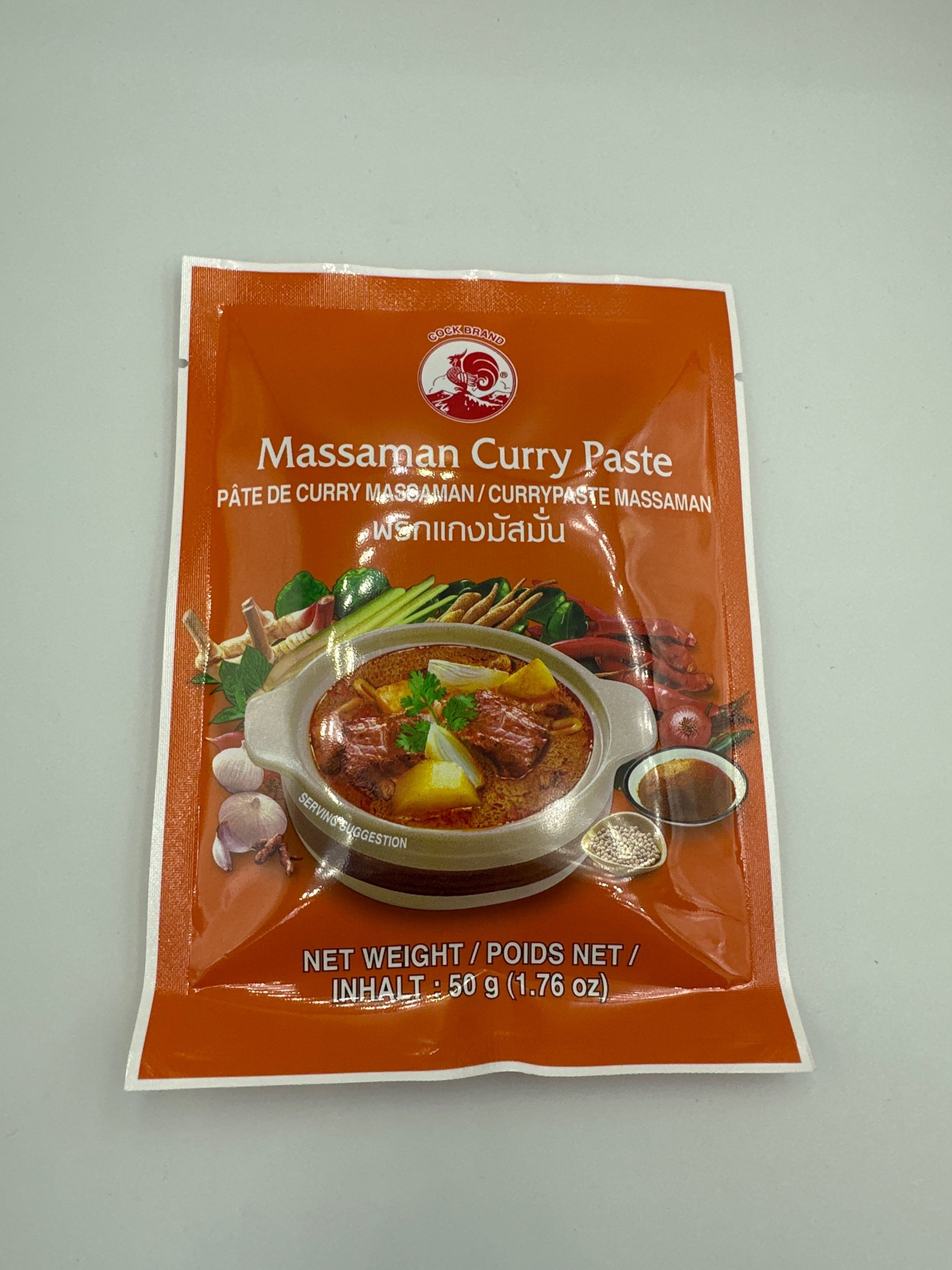 Cock brand massaman curry paste 50g
