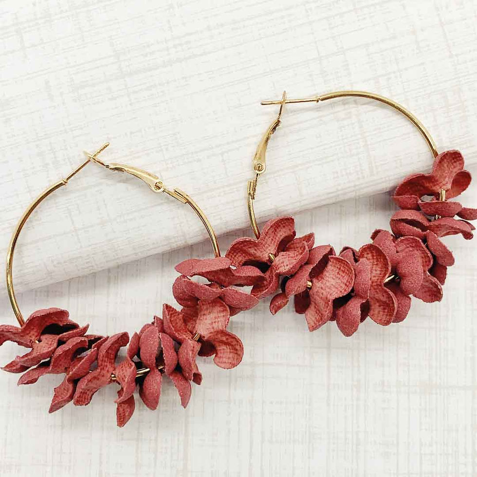 Miniatura: Aussie -Rose Earrings