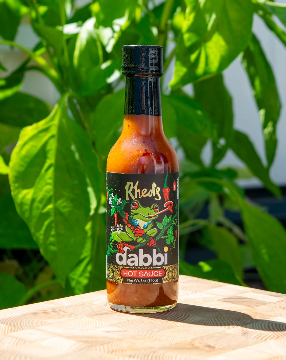 Thumbnail: Rhed's - Dabbi Hot Sauce bottle