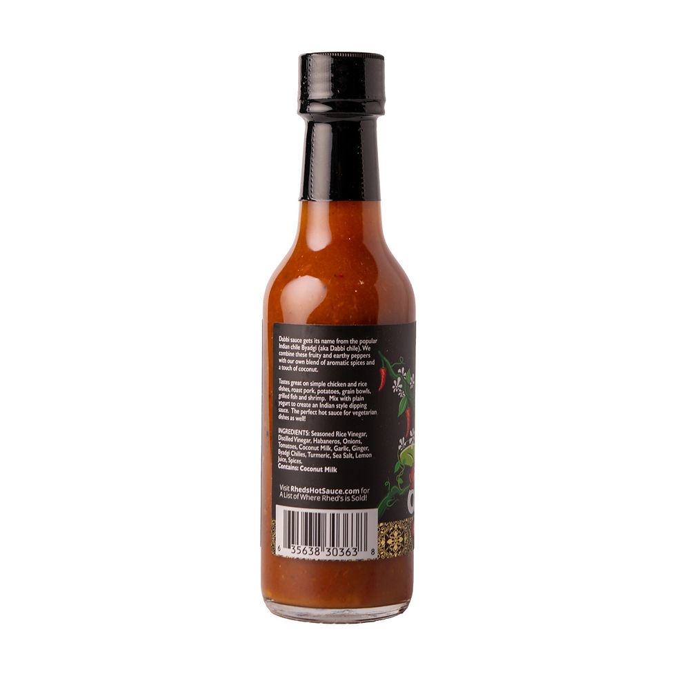Thumbnail: Rhed's - Dabbi Hot Sauce bottle