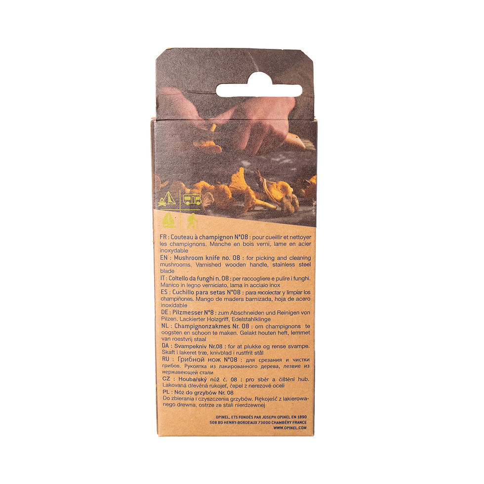 Thumbnail: Opinel - No.08 Stainless Steel Mushroom Knife