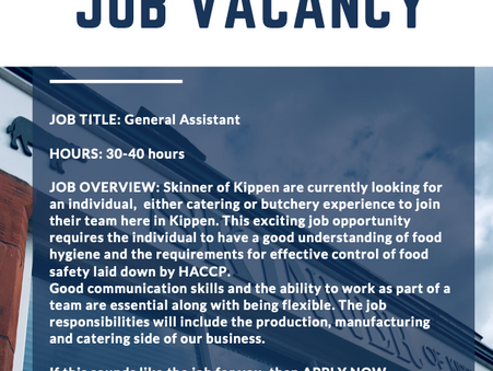 JOB VACANCY