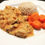 Miniatura: Strogonoff de Frango Fit + Cenoura no vapor + Arroz Integral (400g)