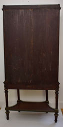 Vitrine Louis XV-style glass  and tuliipwood cabinet attributed to Paul Sormany circa 1875.  Collector Fine Art Auctions 2023