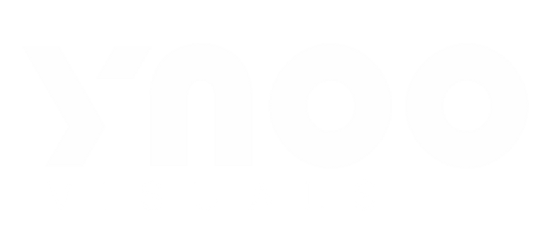 ynoo. logo white
