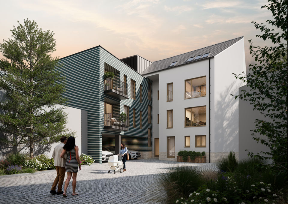 vizualizace bytoveho domu