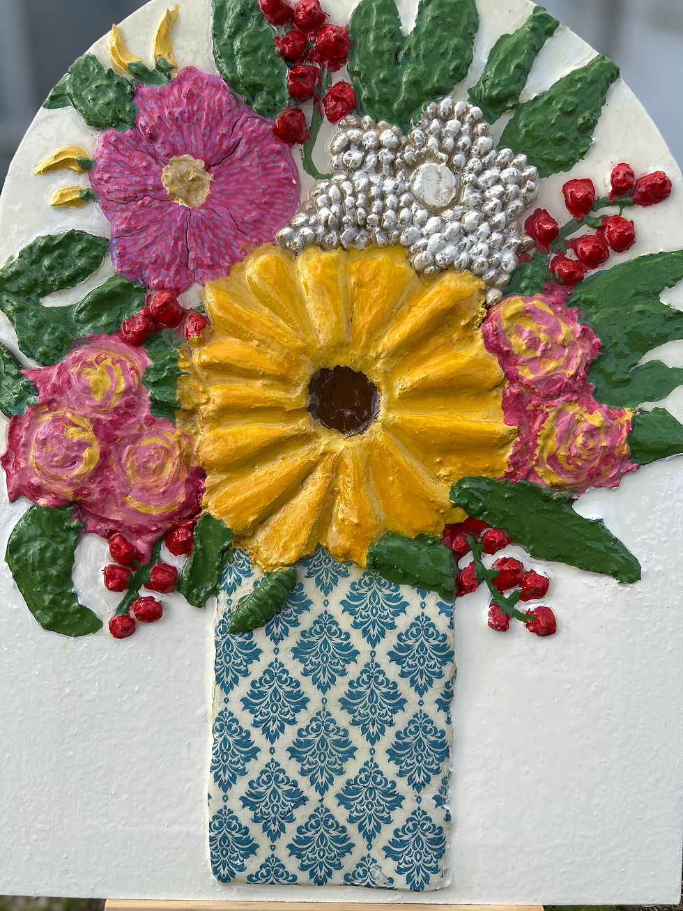 Thumbnail: Joy of Life | Original Textured Resin Artwork