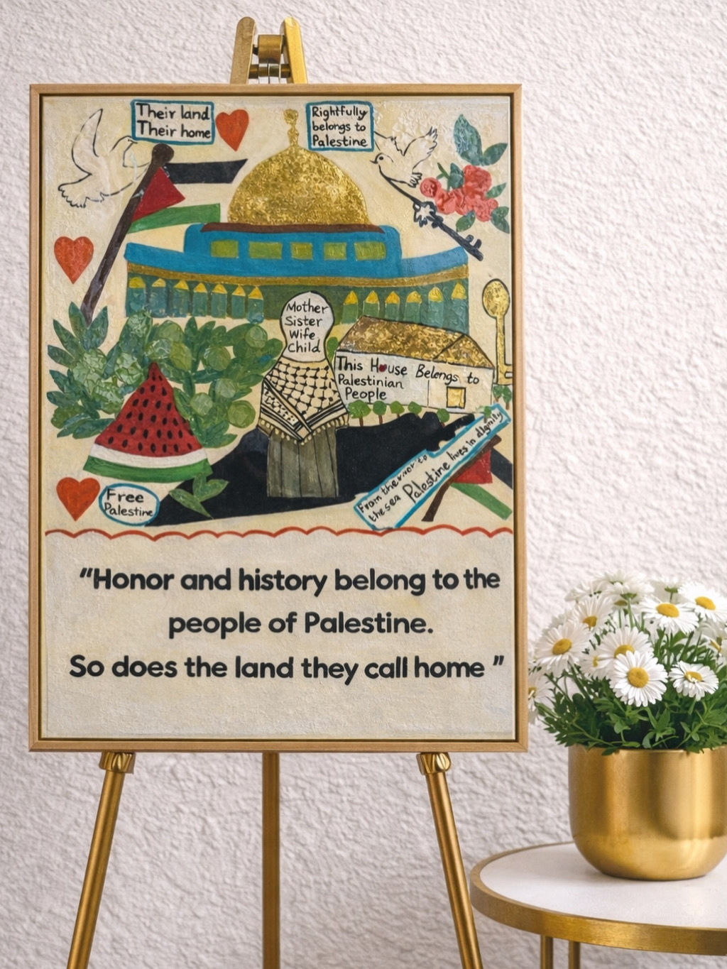 Palestine forever in our Hearts