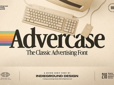 Advercase Font Download