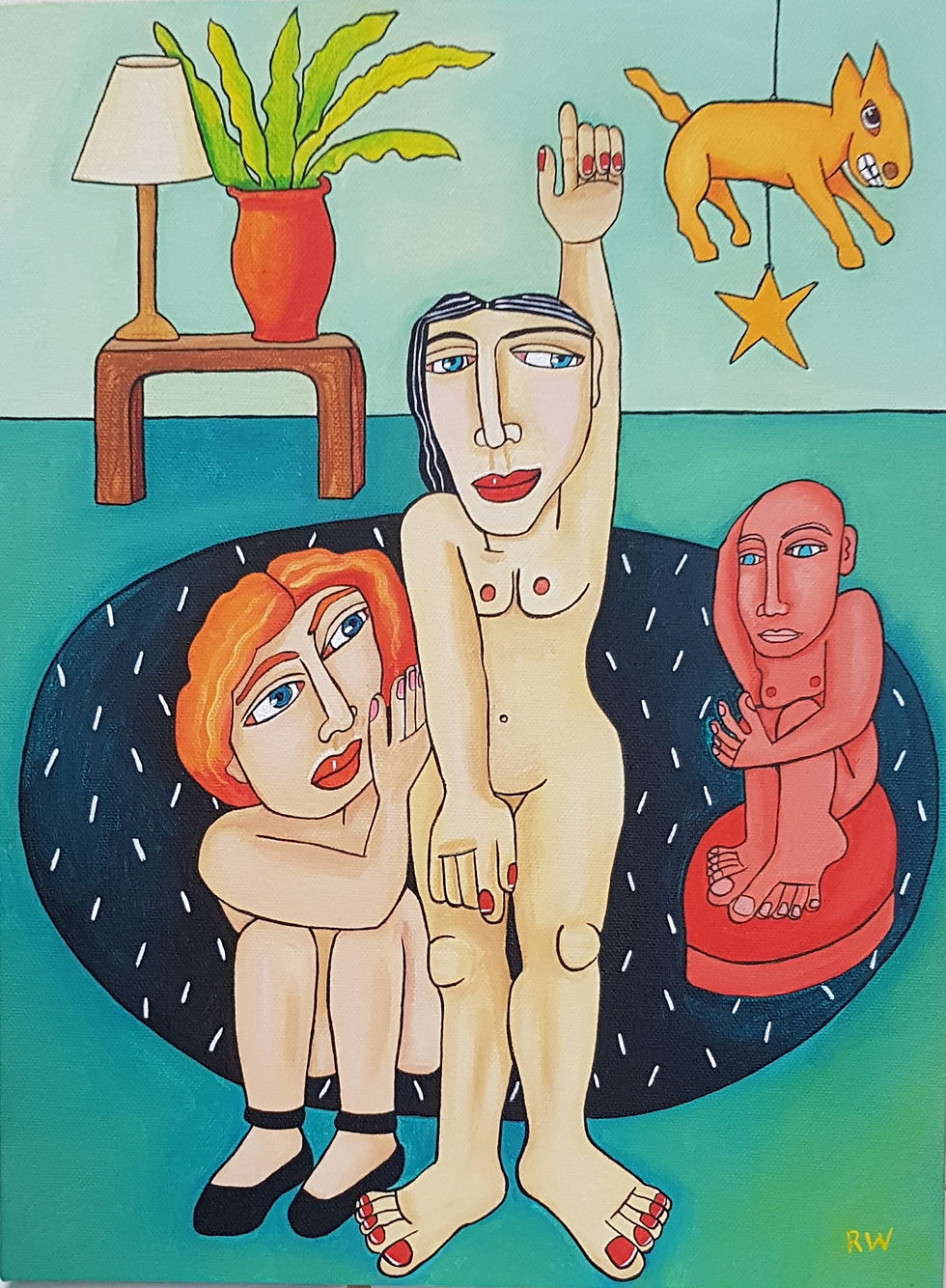 Interior with Figures