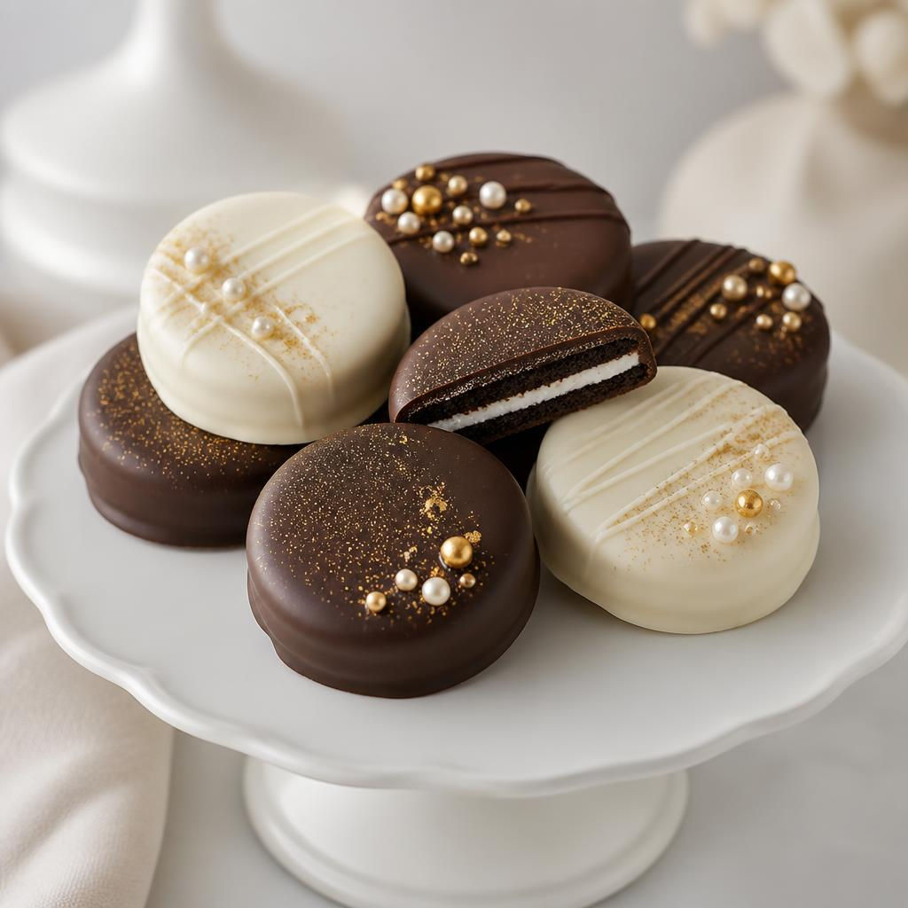 12 Dipped Oreos