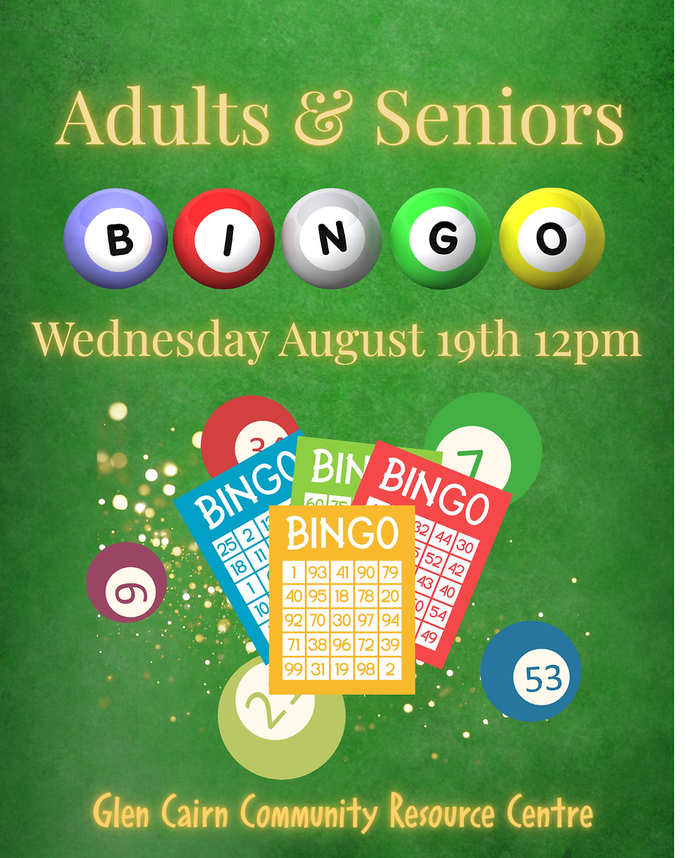Adult & Senior Bingo
