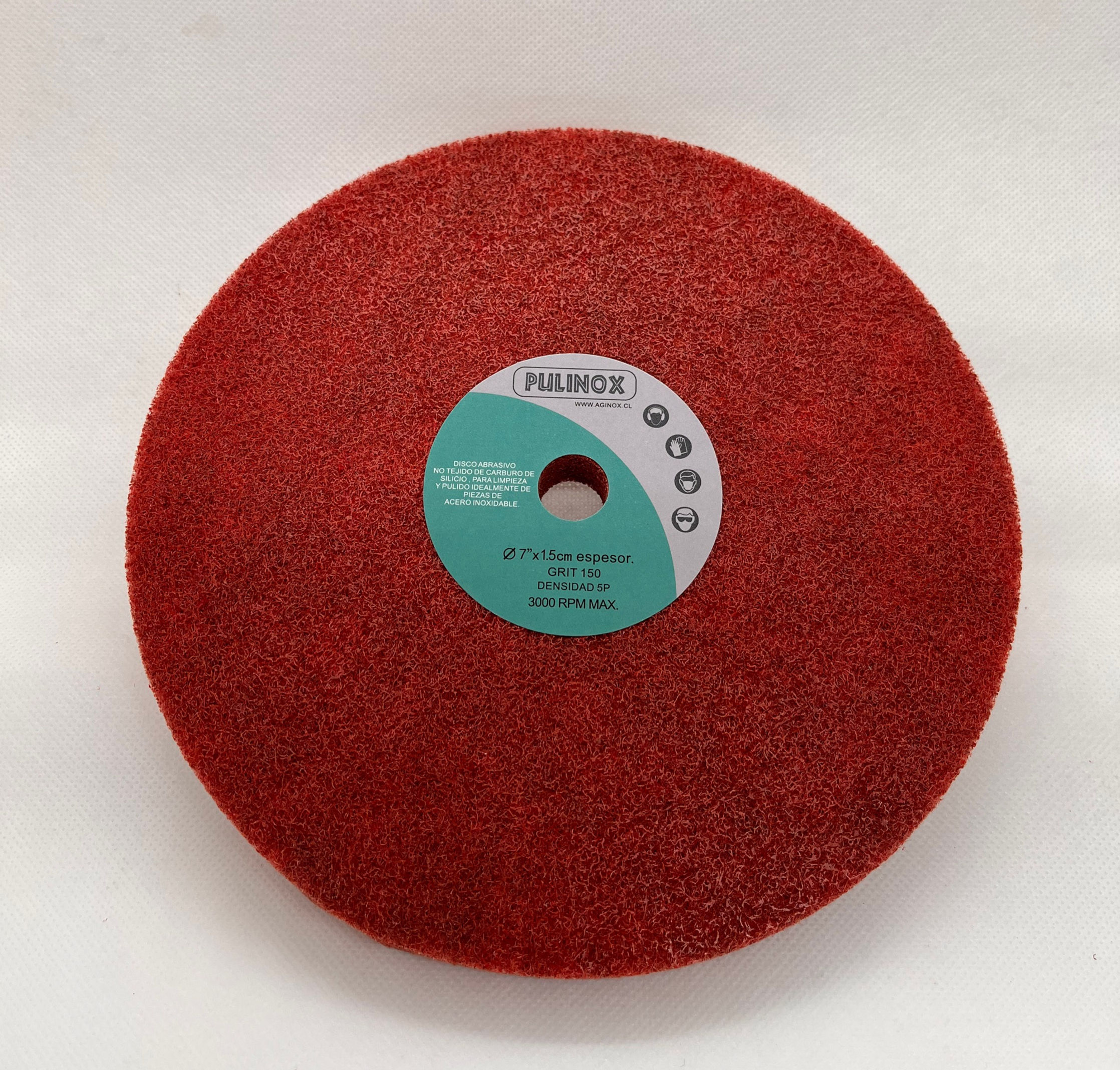 Disco de pulido Acero Inoxidable / Aginox.cl