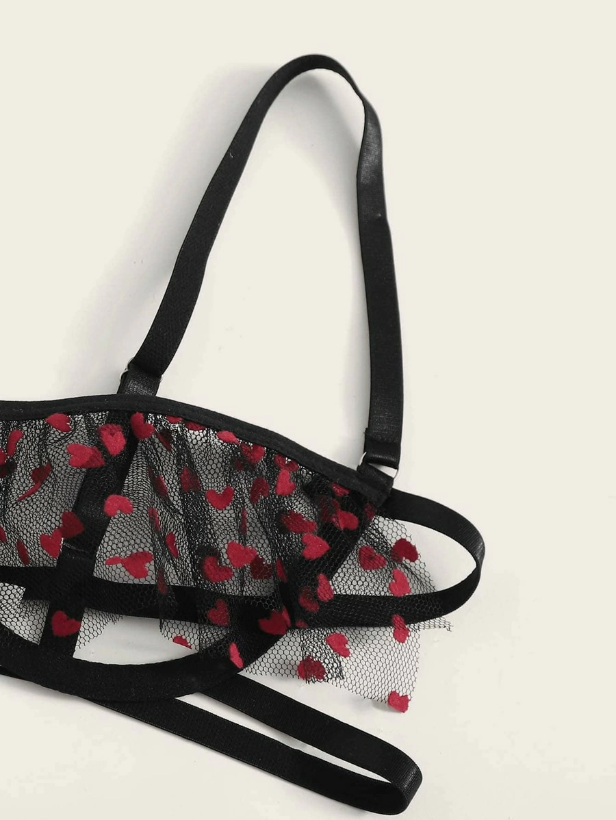 Miniature : Ensemble lingerie transparente