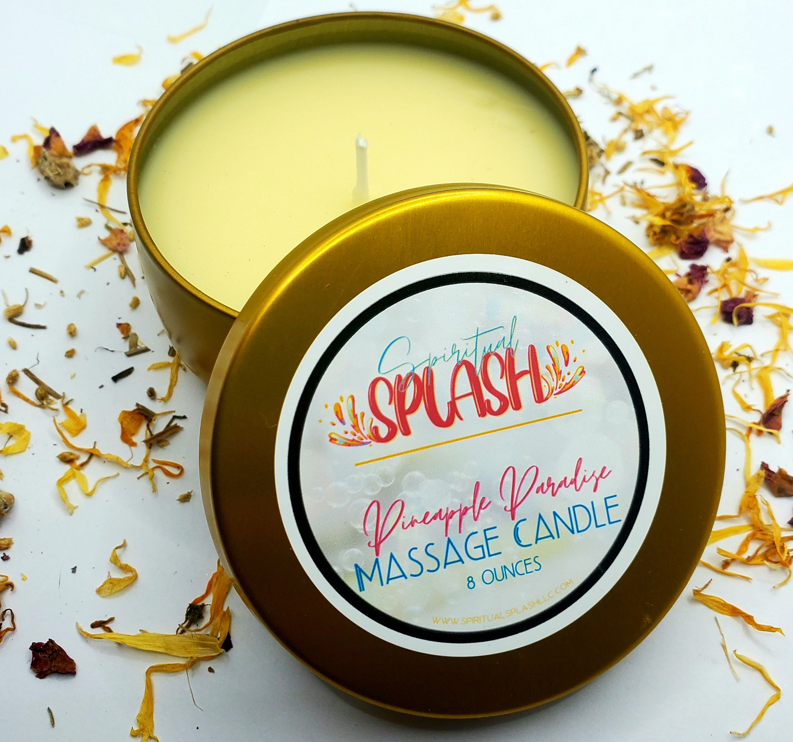Spiritual Flames Massage Candle