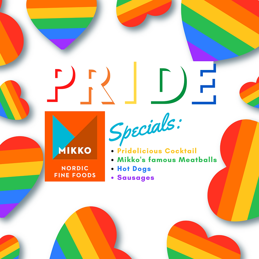 PRIDE at MIKKO June 11th, 2022