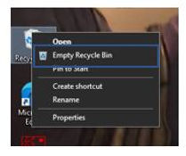 How to Empty Recycle Bin