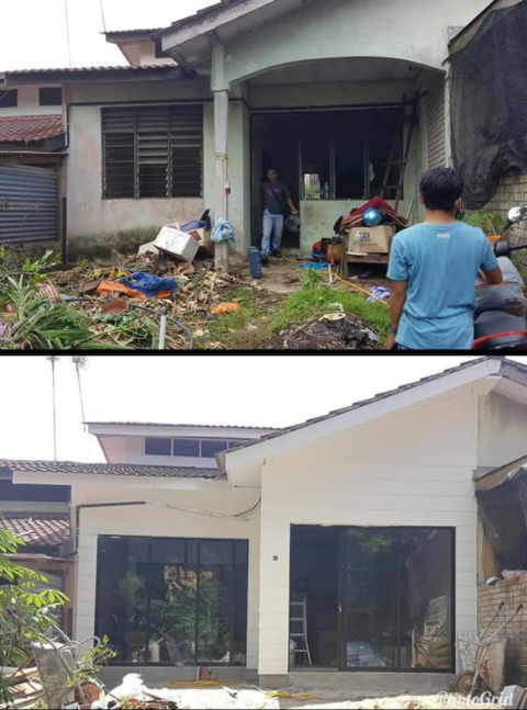 Dari Rumah Usang Buruk Lihat Bagaimana Wanita Ini Transform Jadi Homestay Mewah