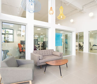 Clubhouse lobby
