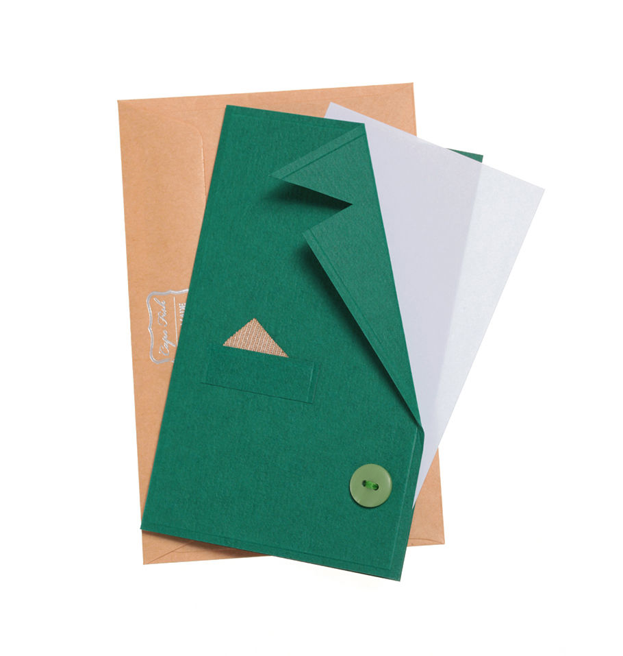 Thumbnail: Листівка середнього розміру - Піджак / Greeting Card - a Jacket