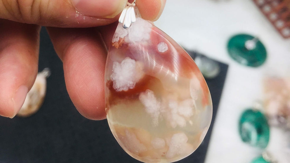サムネイル： 櫻花瑪瑙水滴