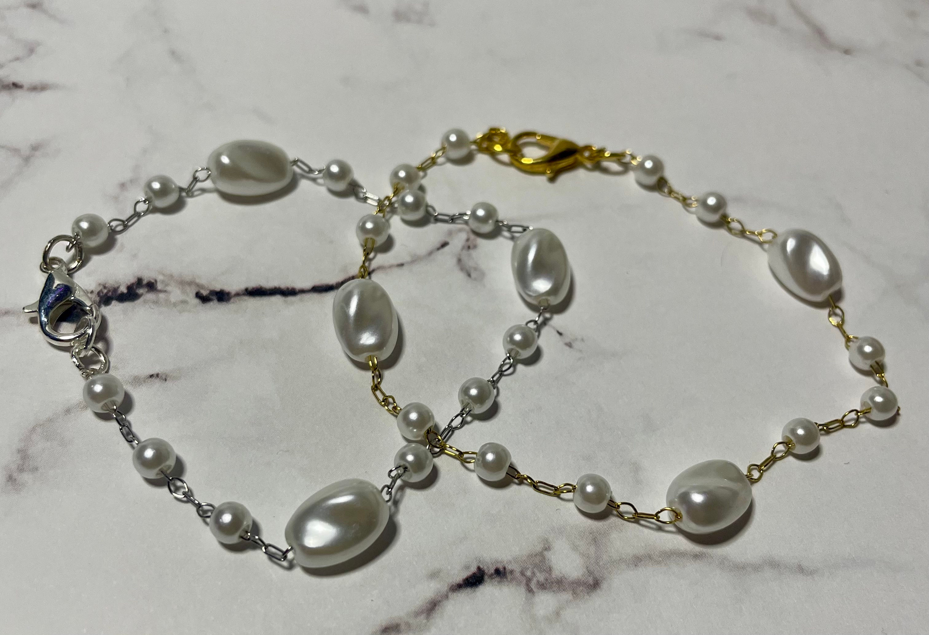 Pearl Chain Bracelet