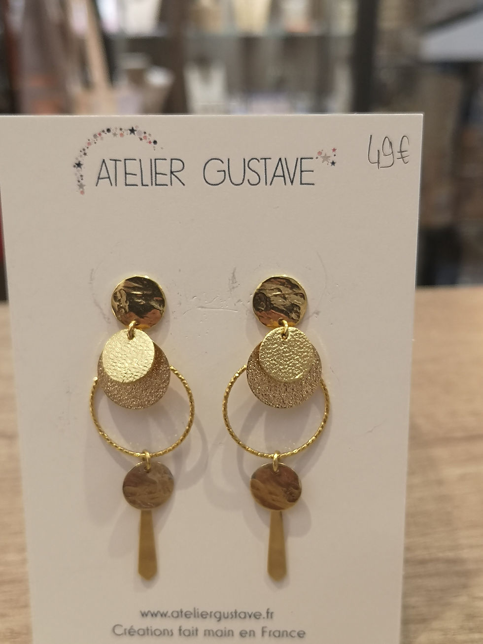 Miniature : Boucles d'oreilles johanna