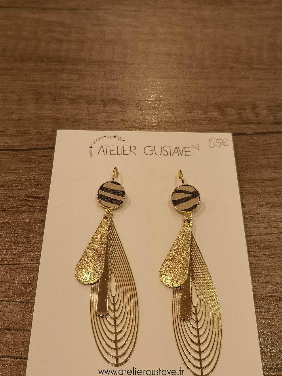 Miniature : Boucle d'oreilles Jade