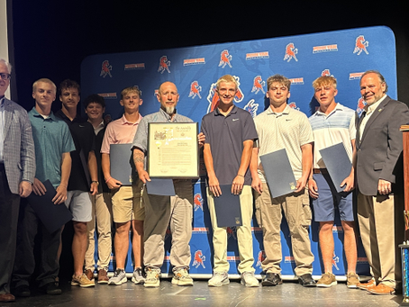 O'Mara and Palmesano pay tribute to Penn Yan boys lacrosse 2025 state champions!