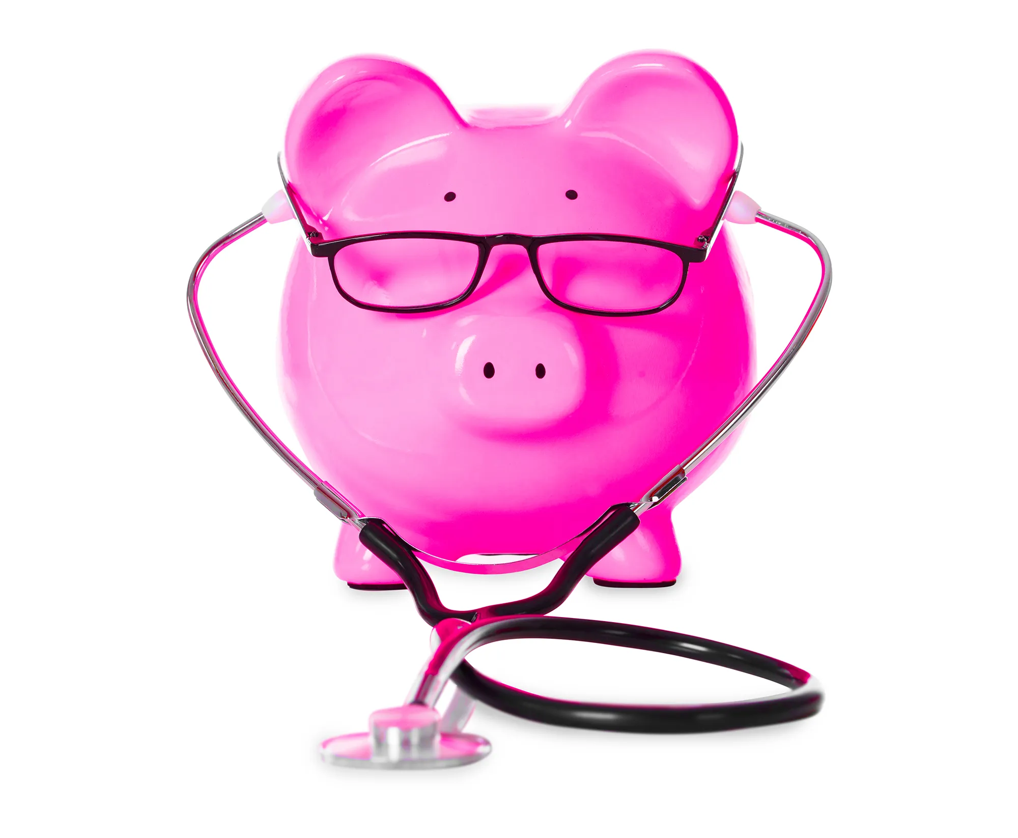 pink piggy bank