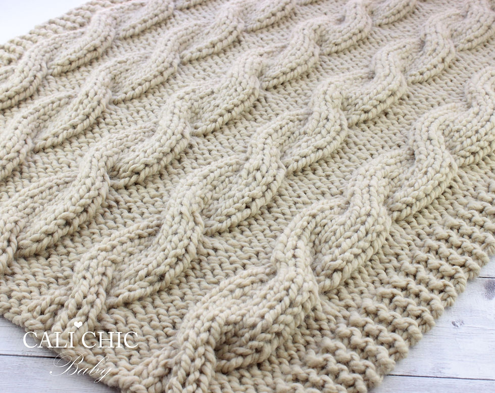 Peanut Knit Baby Blanket Pattern 164