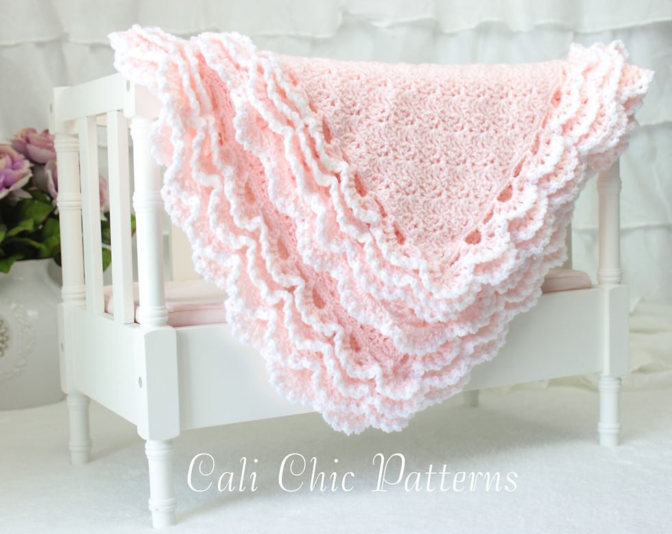 Iris Crochet Baby Blanket Pattern 100