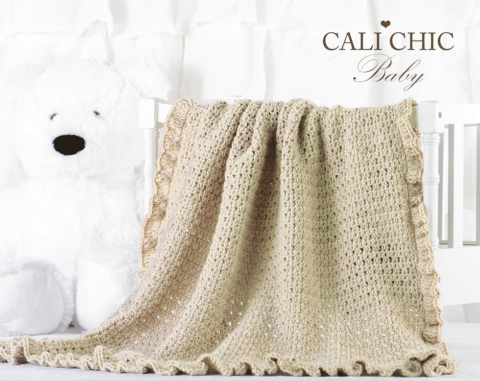 Eleanor Crochet Baby Blanket Pattern 154