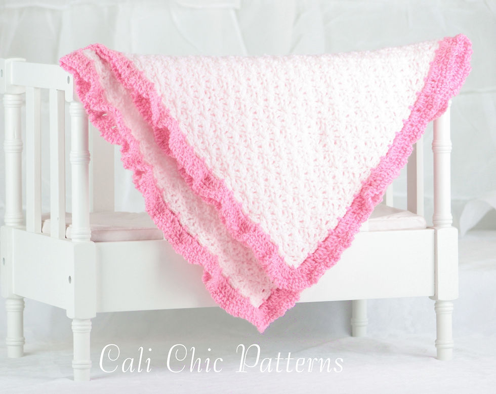 Flora Crochet Baby Blanket Pattern 44