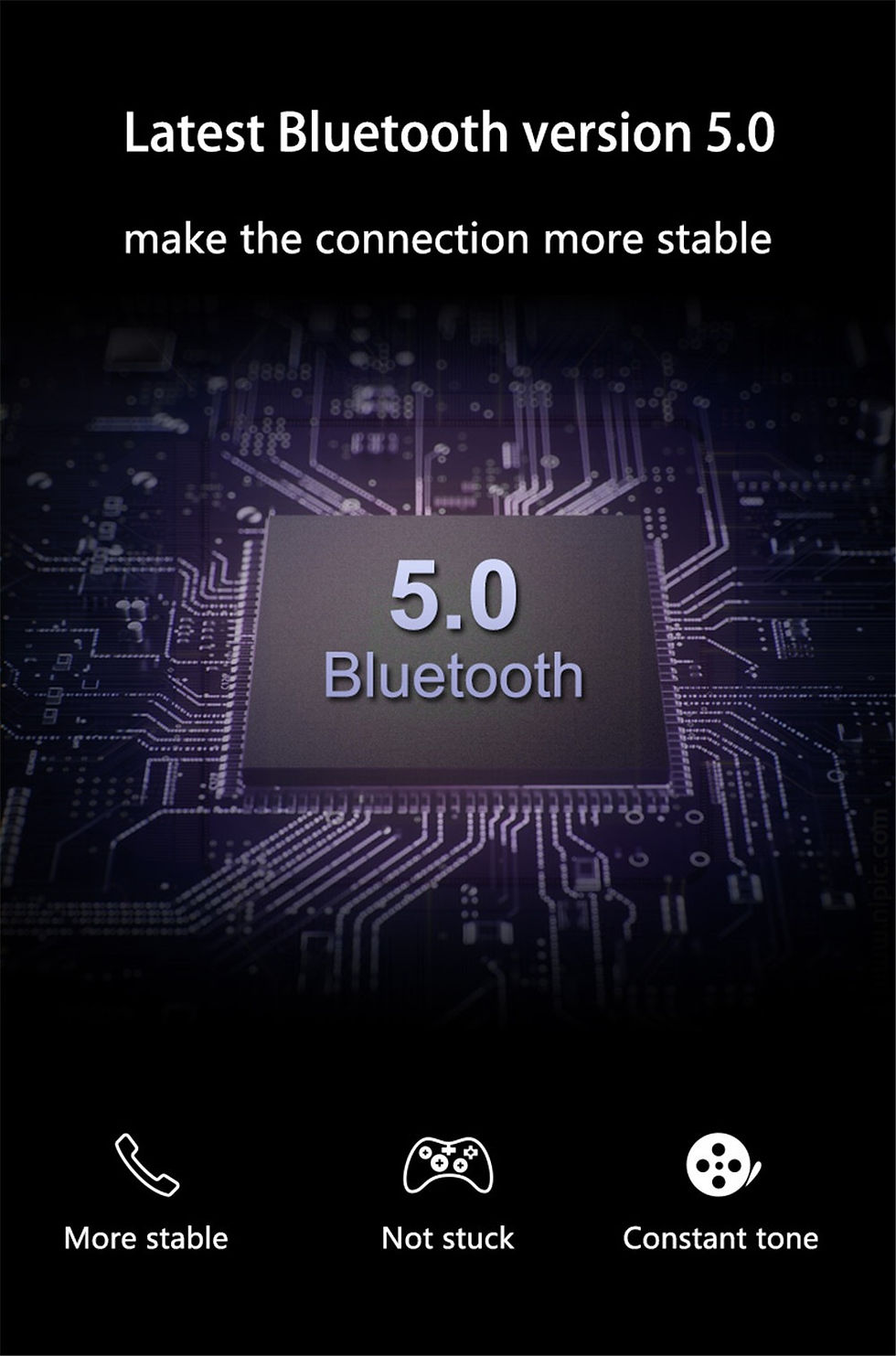 Thumbnail: LEMFO LT04 Bracelet Wireless Bluetooth Headset 2 in 1 Bluetooth 5.0 Chip IP67