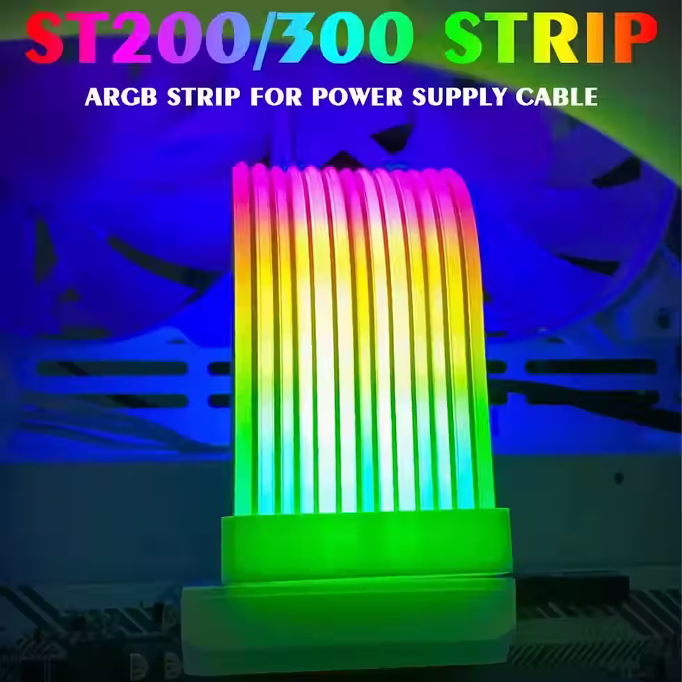 Miniatura: Faixa de luz rgb para pc, adequada