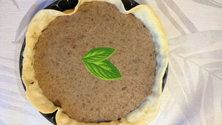 La tarte menthe-cacao vegan