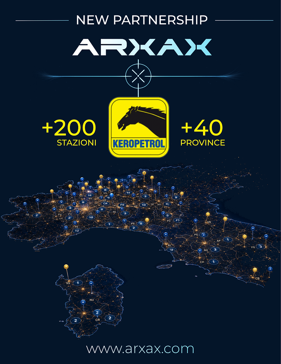Arxax e Keropetrol annunciano una partnership strategica per la digitalizzazione dei rifornimenti nel trasporto su strada