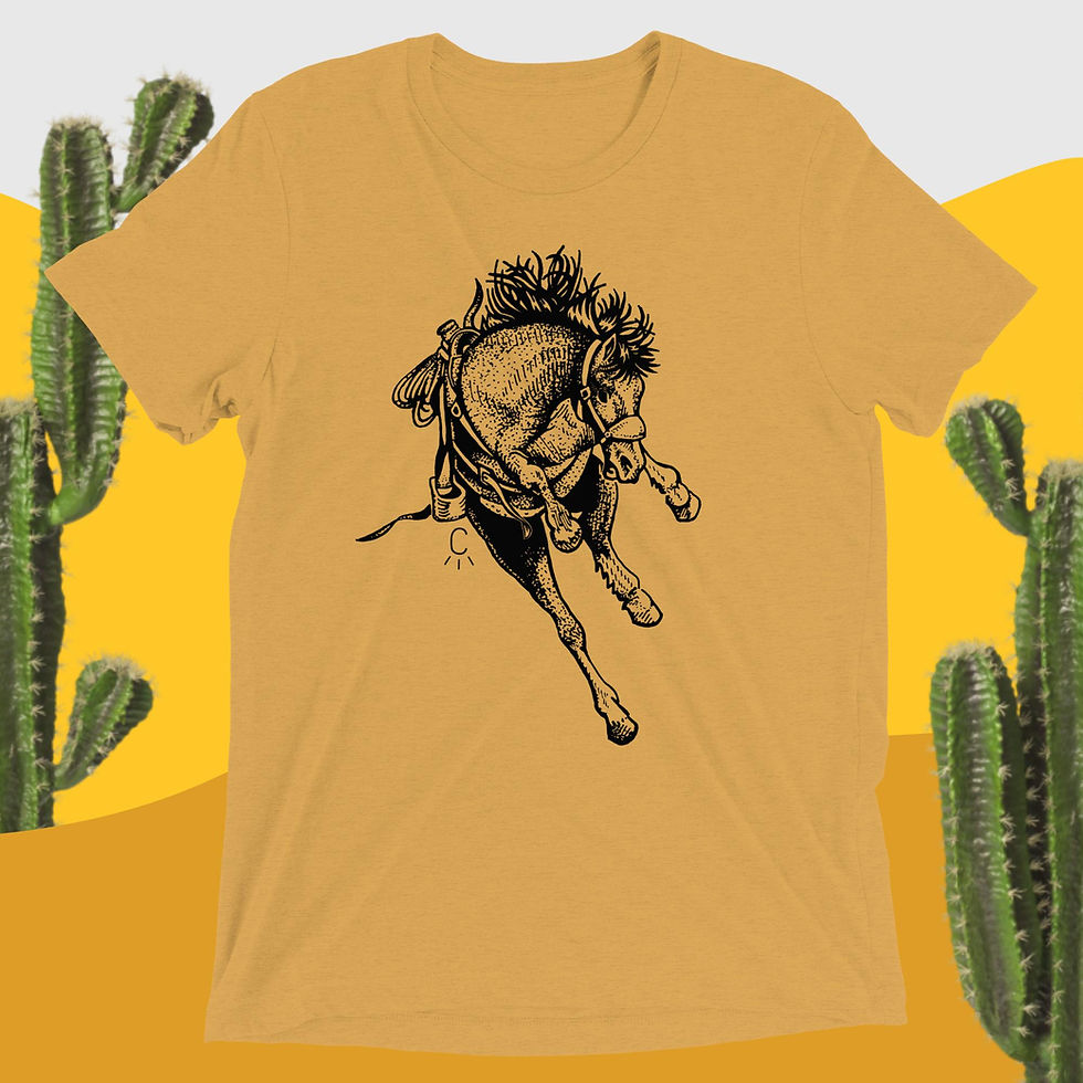 Thumbnail: Unisex Bronc T Shirt 