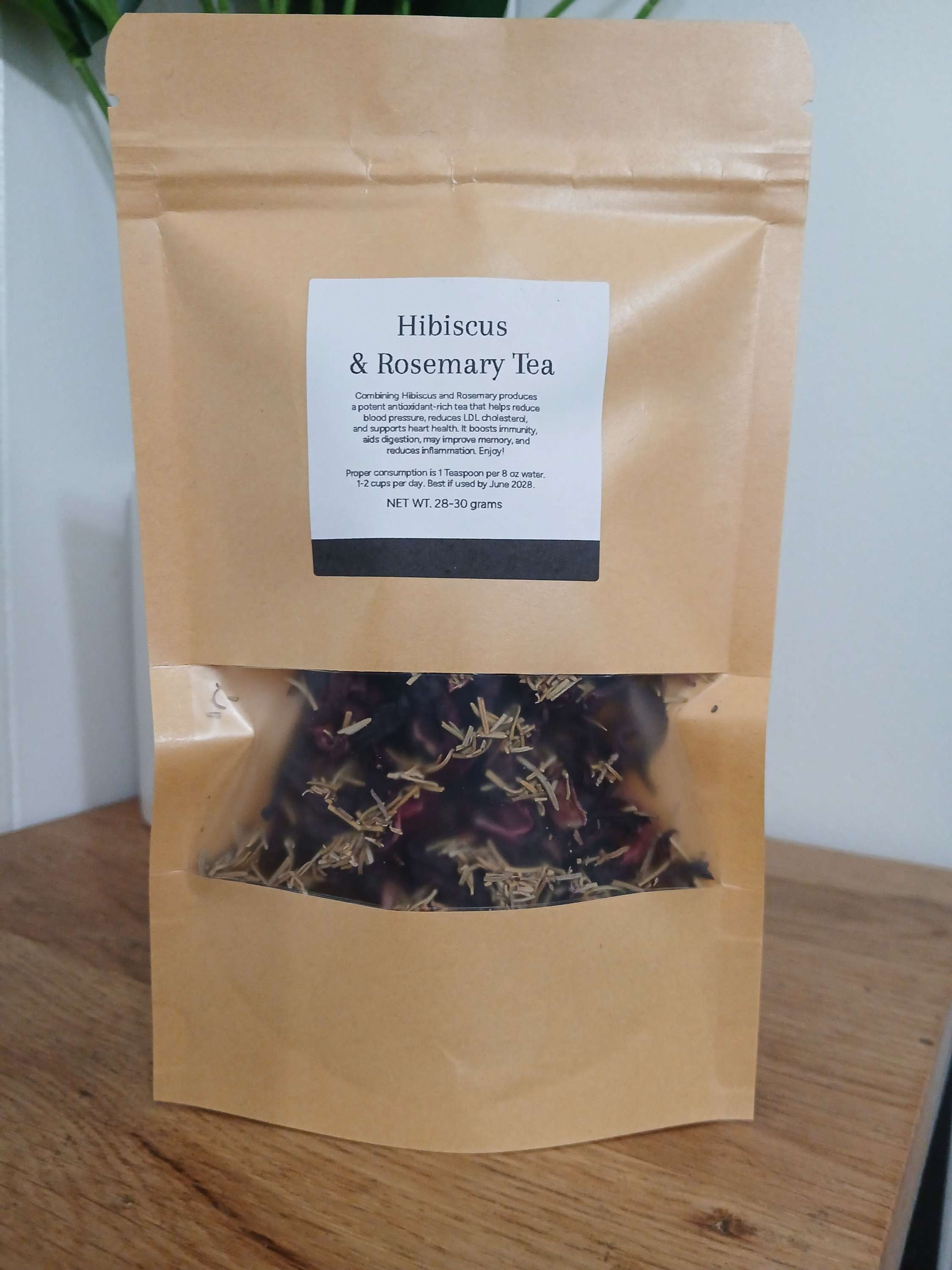 Hibiscus & Rosemary Tea 