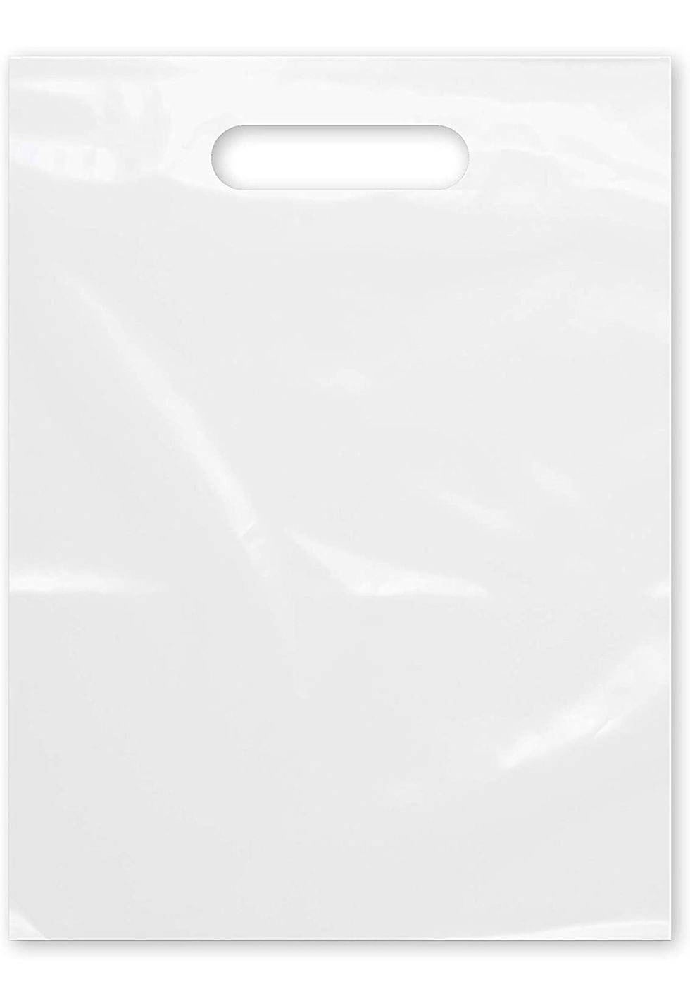 Thumbnail: White Merchandise Bags, 12x15”