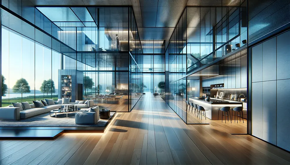 Photo inspiration: Luxury Glass Architecture House Reference: Luxury Glass Home Design