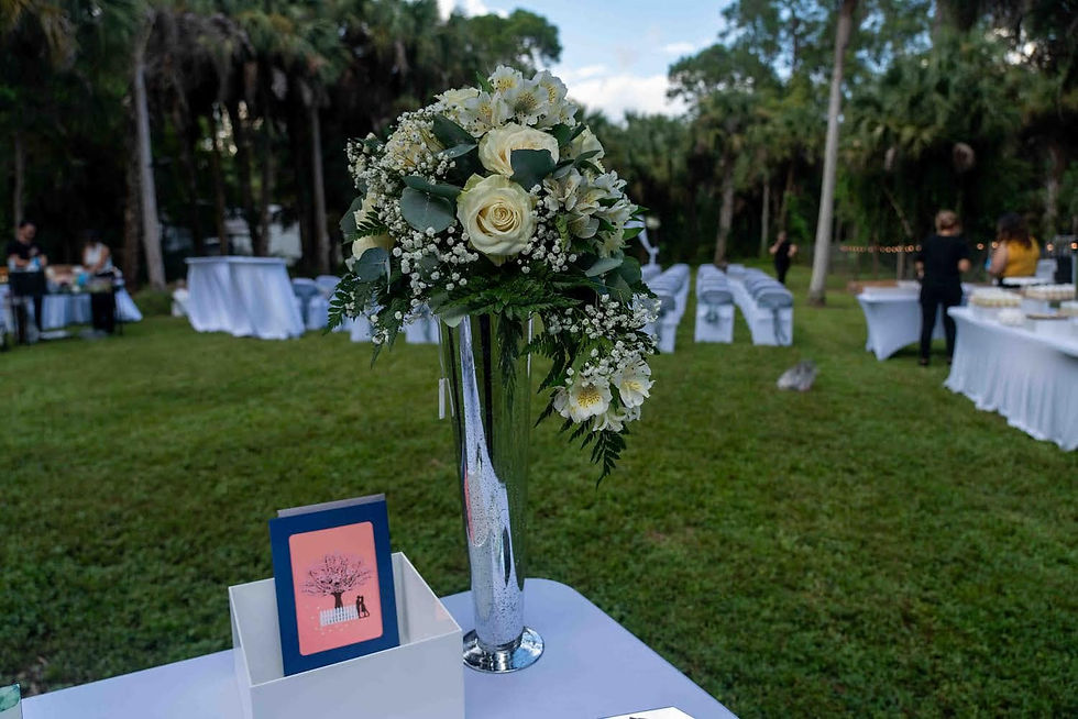 Real wedding set up and decor by Dazzling Vows