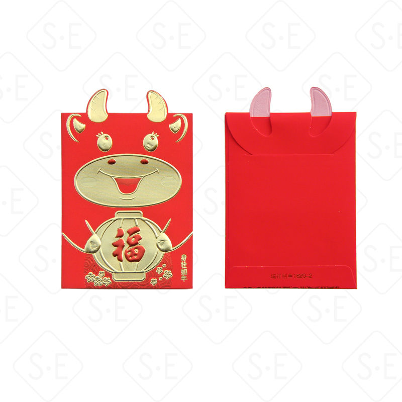 縮圖：卡通牛迷你紅包袋_1820