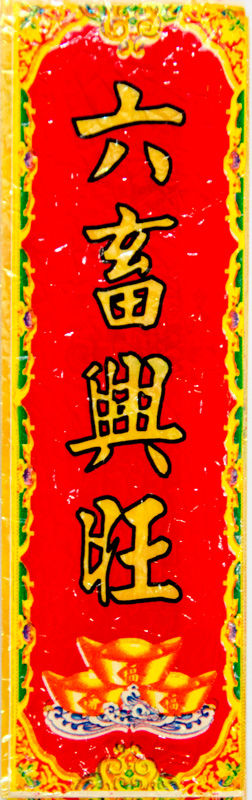 彩虹膜迷你彩長-家畜興旺∣年節飾品批發零售∣勝億紙藝品行