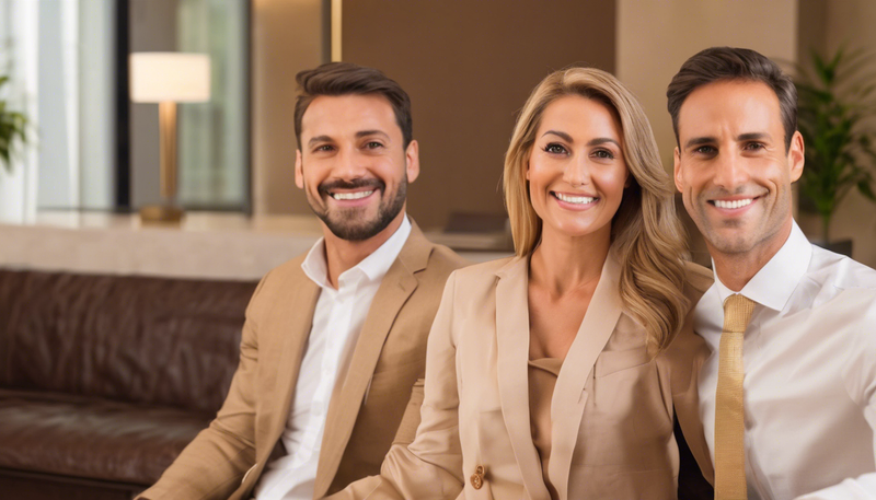 Une jeune femme qui regarde son smartphone et notamment l'application de formation immobilière  IMMO RACE. Elle montre à ses amis le fonctionnement de l'application, son côté ludique avec la création de son avatar, la participation à des battles de connaissance, la fonction quiz, son compteur temps qui lui permet de connaitre les heures obligatoires de formation loi ALUR qui lui reste à faire. Elle leur montre également les parcours  de connaissances qu'elle doit réaliser tel que la transaction, la réglementation, la fiscalité immobilière, l'urbanisme, l'architecture, la prospection, le bâtiment, les pathologie du bâtiment, les droits de succession, les techniques commerciales immobilières. Elle leur dit qu'elle a fait le bon choix en formation immobilière initiale, que sa reconversion professionnelle va bien se passer, qu'elle va valider ses heures de formation immobilières obligatoires loi ALUR.