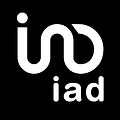 Logo du réseau de mandataires immobilier IAD, leader en France