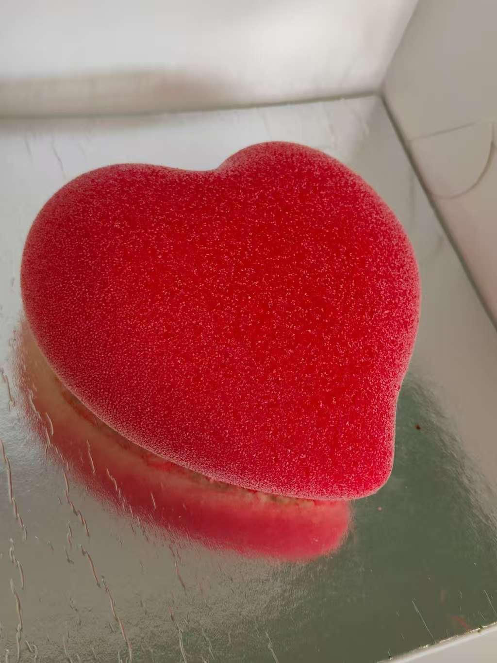 Love heart Shaped Chocolate Mousse cake 20cm