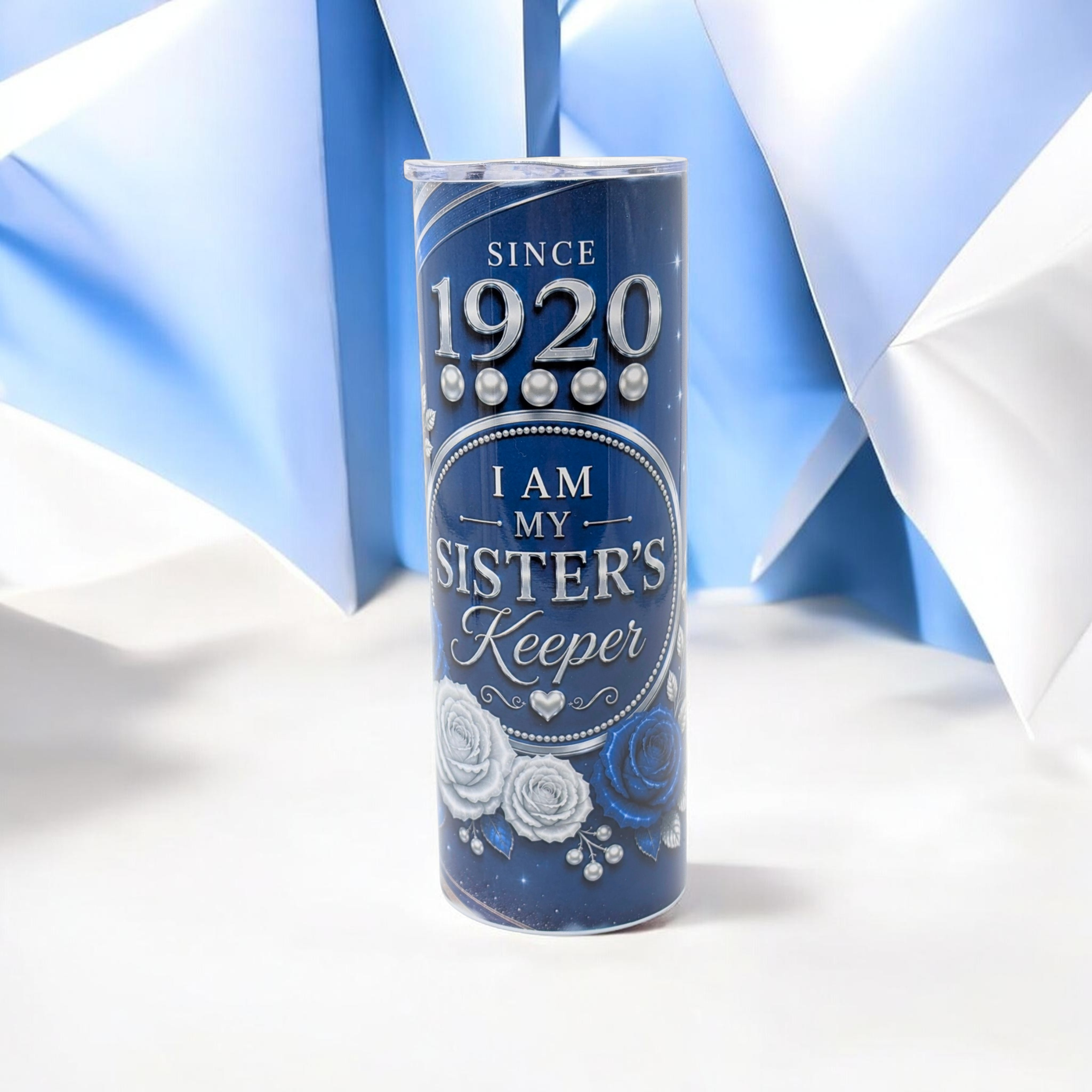 I Am My Sister's Keeper 20 oz Tumbler - Zeta Phi Beta